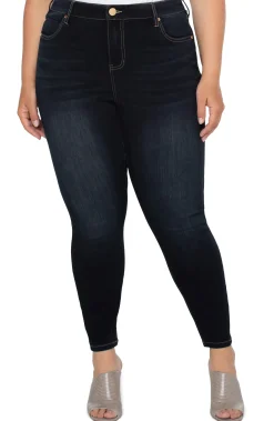 Liverpool Los Angeles Jeans-ABBY HI-RISE ANKLE SKINNY ECO Cumberland