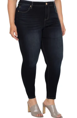 Liverpool Los Angeles Jeans-ABBY HI-RISE ANKLE SKINNY ECO Cumberland
