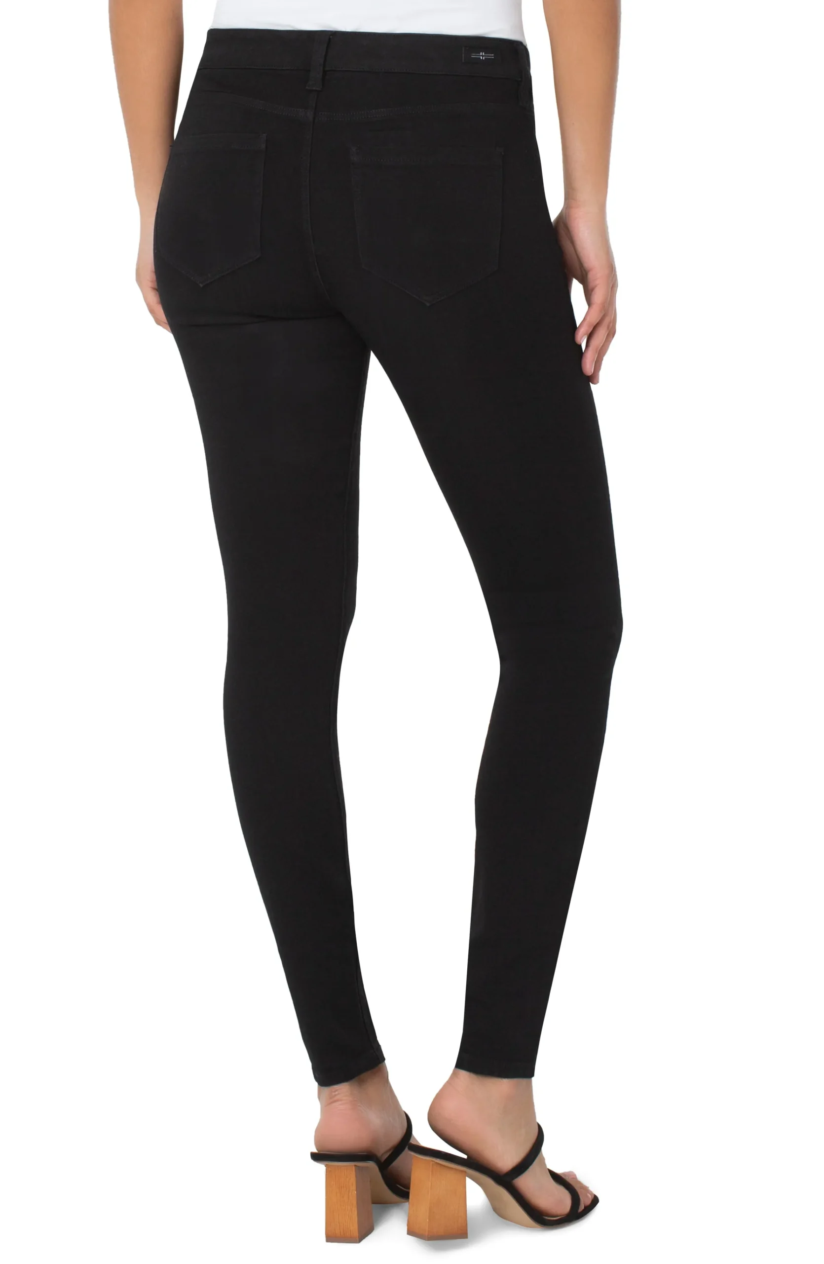 Liverpool Los Angeles Skinny|Jeans-ABBY SKINNY SILKY SOFT ECO Blackrinse