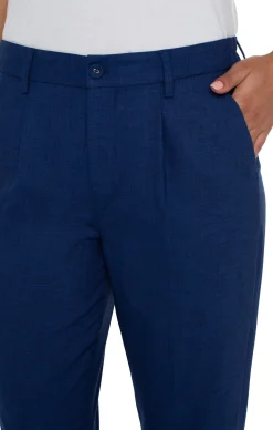 Liverpool Los Angeles Trousers|Utility Pants-AVA TAPERED TROUSER Merchantblue