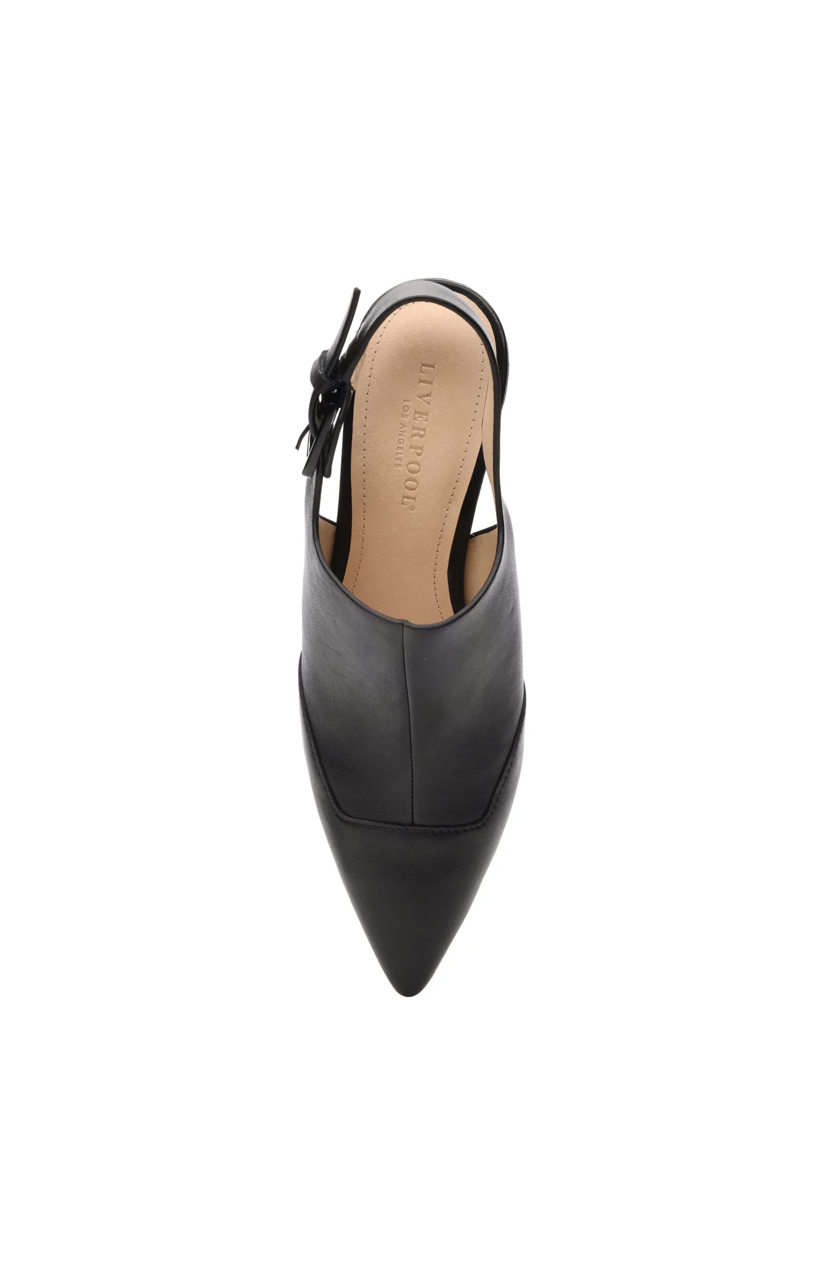 Liverpool Los Angeles Mules-BARSTOW SLING BACK MULE Black