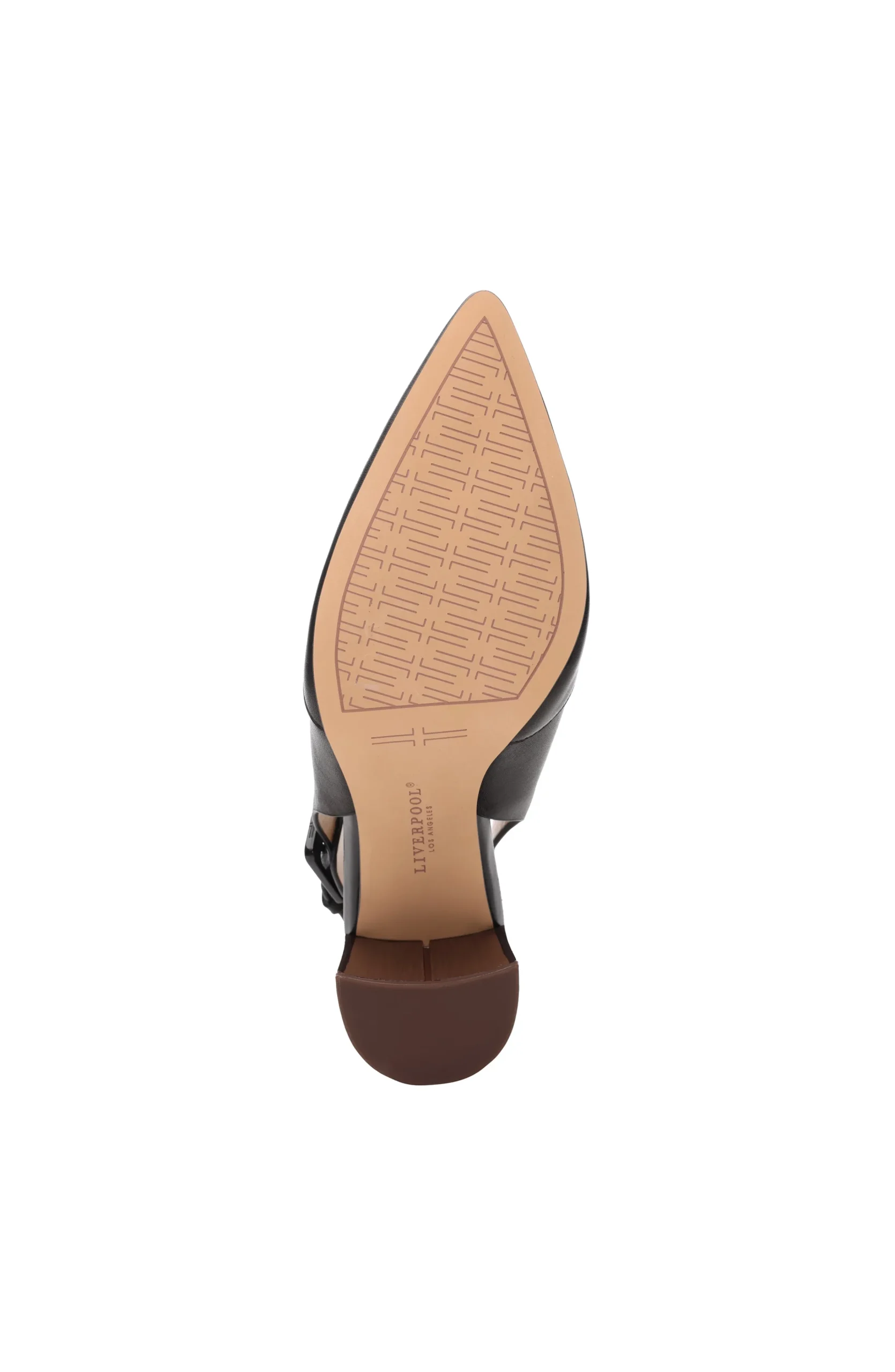 Liverpool Los Angeles Mules-BARSTOW SLING BACK MULE Black