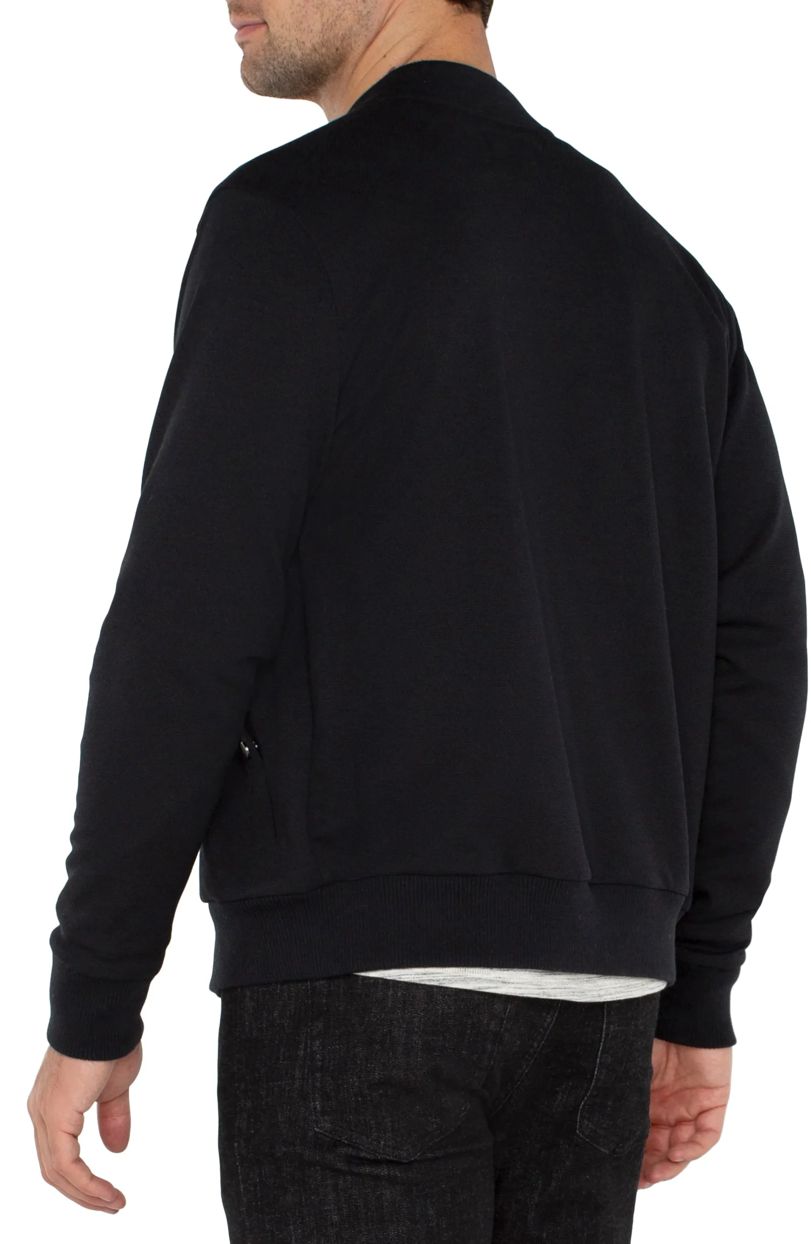 Liverpool Los Angeles Jackets & Blazers-BOMBER JACKET Black