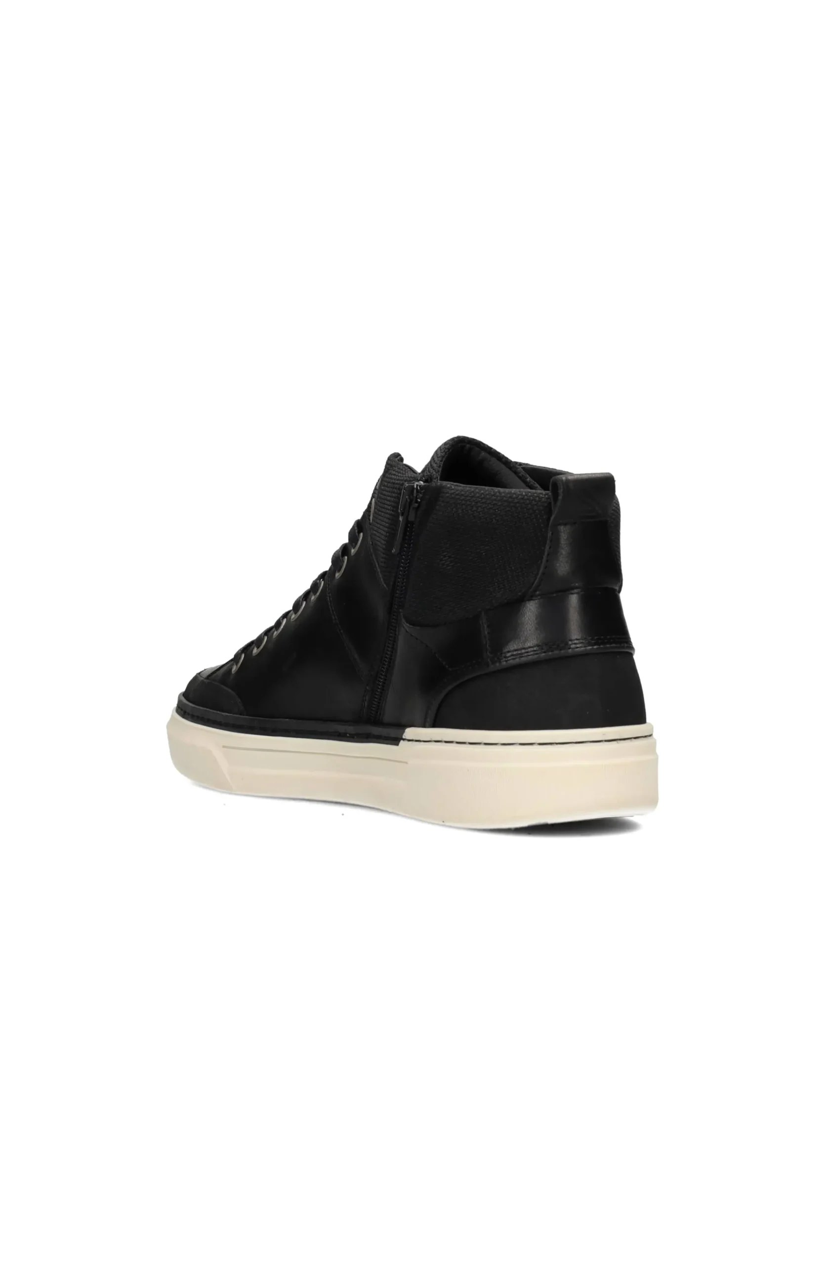 Liverpool Los Angeles Sneakers-CITATION LEATHER HIGH TOP SNEAKER Black
