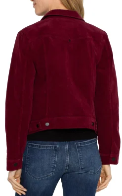 Liverpool Los Angeles Jackets|Jackets-CLASSIC JACKET Ruby
