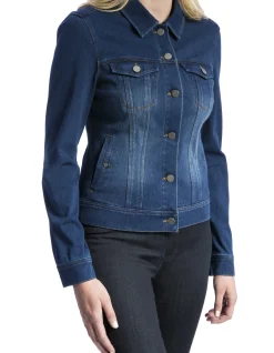 Liverpool Los Angeles Jackets|Jackets-CLASSIC JEAN JACKET Admiralblue