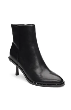 Liverpool Los Angeles Boots-COSTA ROUND TOE ANKLE BOOT Black