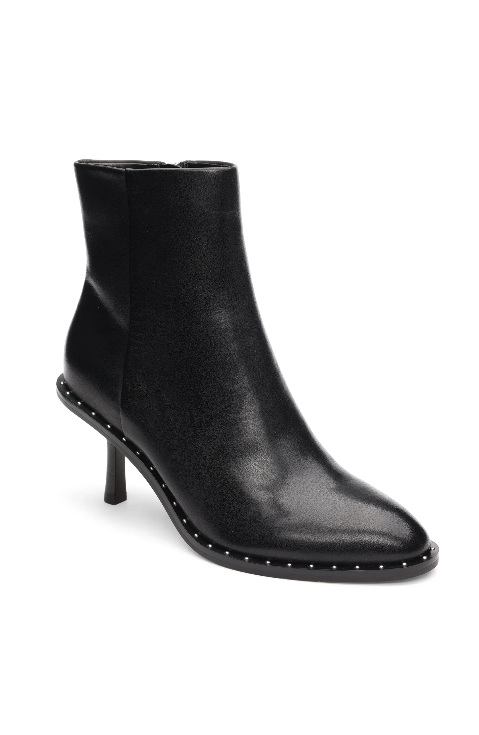 Liverpool Los Angeles Boots-COSTA ROUND TOE ANKLE BOOT Black