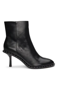 Liverpool Los Angeles Boots-COSTA ROUND TOE ANKLE BOOT Black