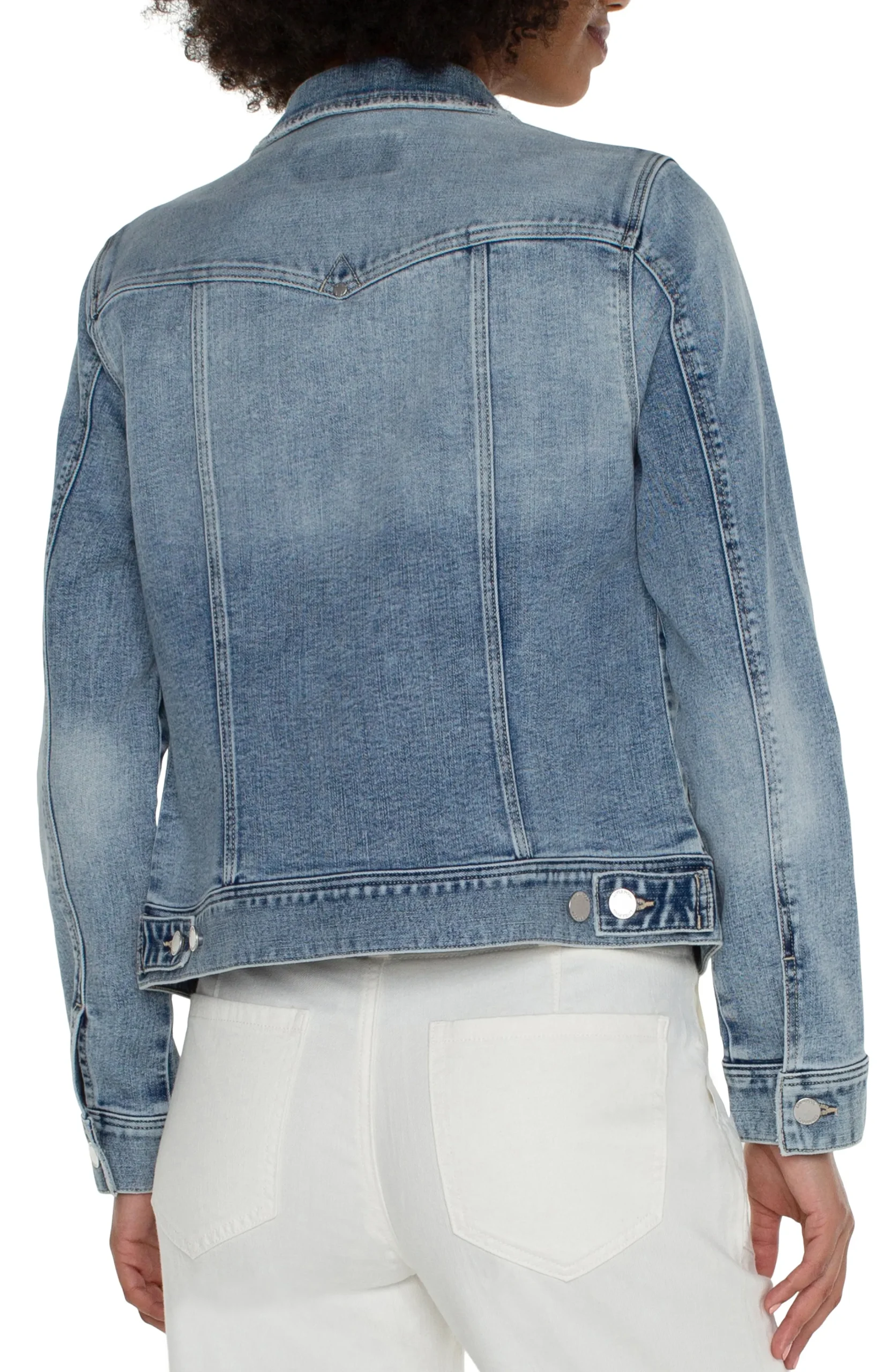 Liverpool Los Angeles Jackets|Jackets-ECO CLASSIC JEAN JACKET Cabrillo