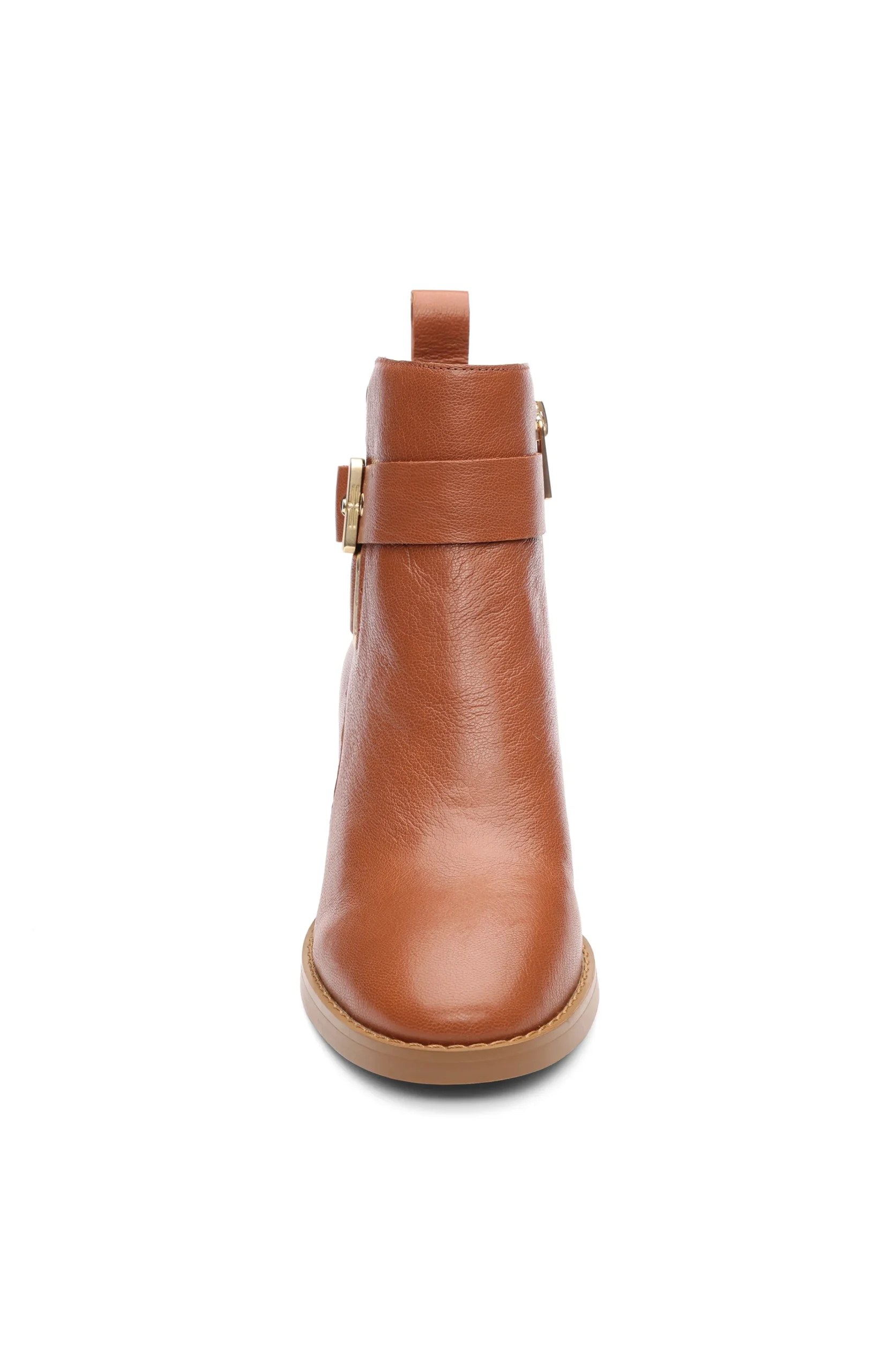 Liverpool Los Angeles Boots-ENCINO BOOTIE WITH ANKLE STRAP Pecan