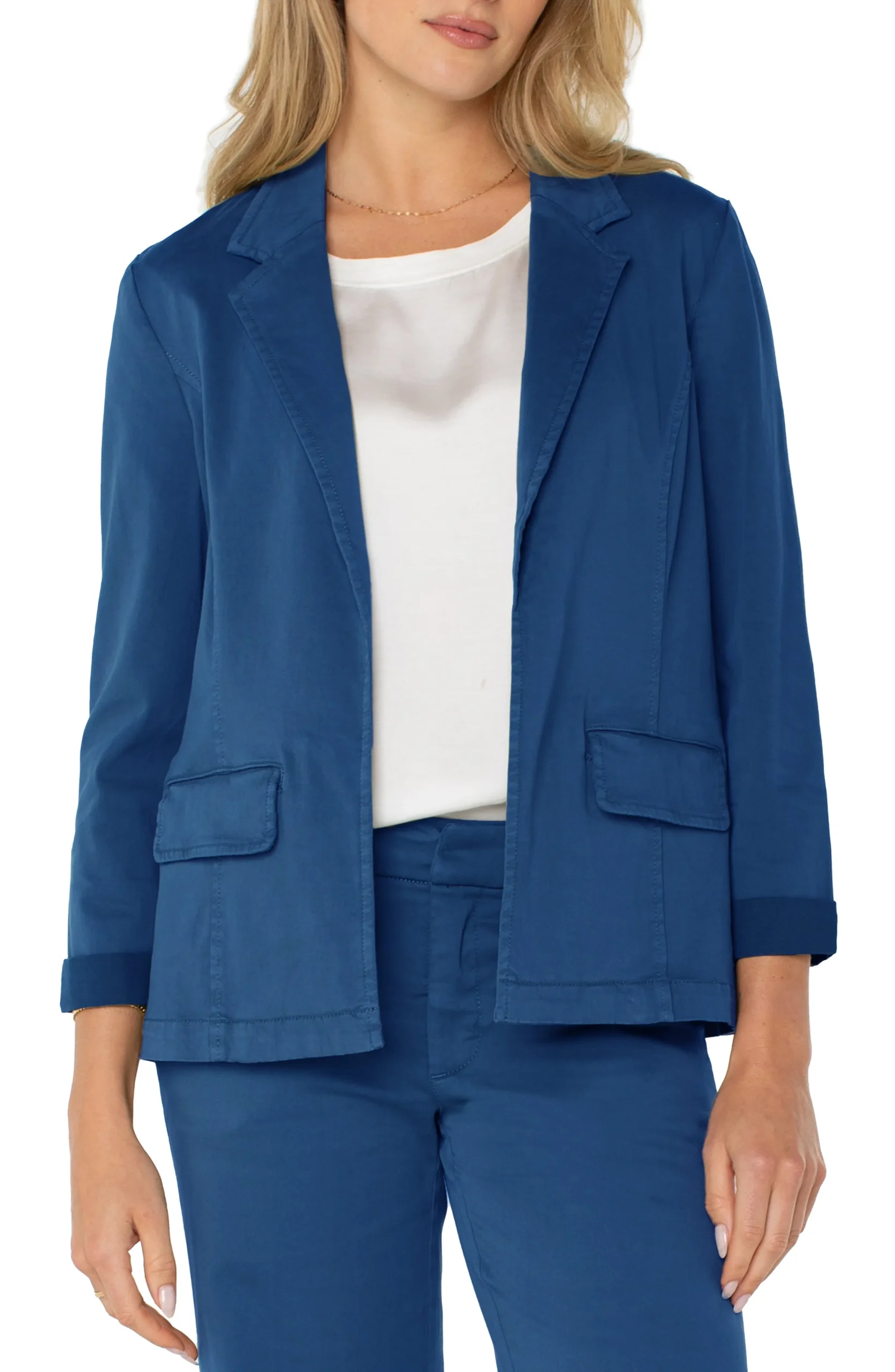 Liverpool Los Angeles Jackets-FITTED BLAZER Goddessblue