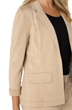 Liverpool Los Angeles Jackets-FITTED BLAZER Cappuccino