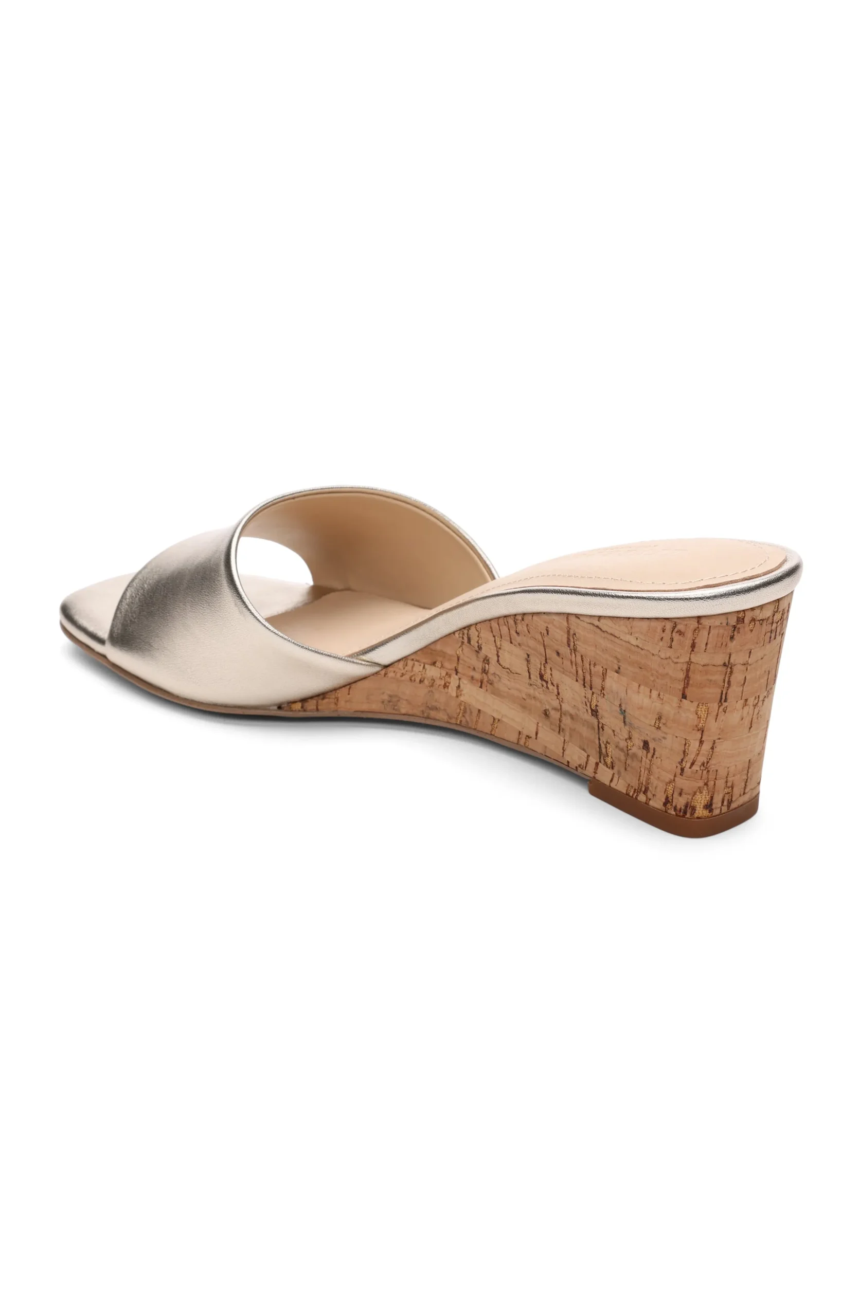 Liverpool Los Angeles Mules|Wedges & Espadrilles-FLOWERS WEDGE MULE Gold