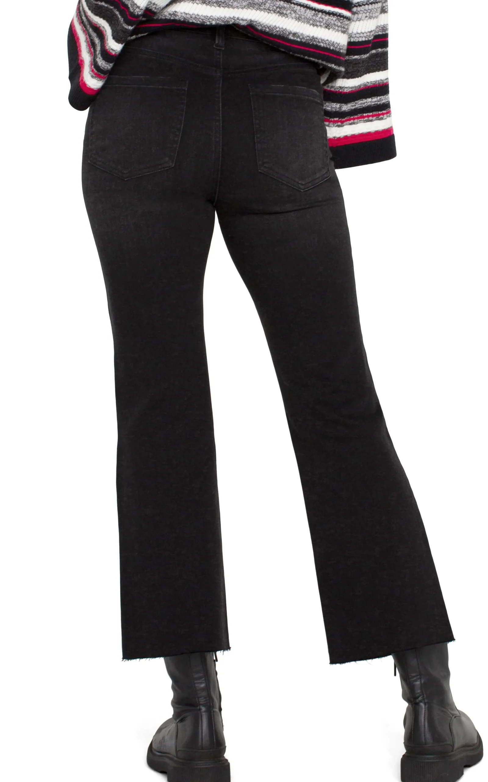 Liverpool Los Angeles Jeans|Crops-GIA GLIDER® CROP FLARE TWISTED SEAM Lostcreek