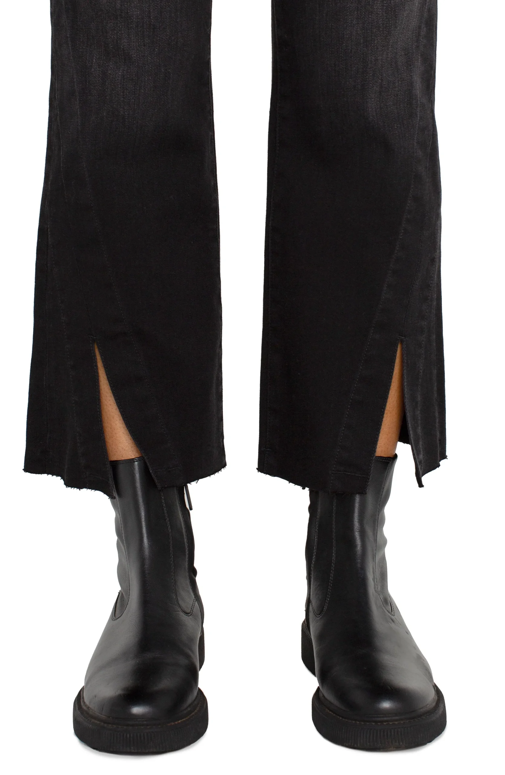 Liverpool Los Angeles Jeans|Crops-GIA GLIDER® CROP FLARE TWISTED SEAM Lostcreek