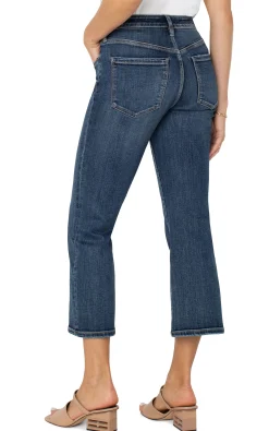 Liverpool Los Angeles Jeans|Crops-HANNAH CROP FLARE Bolsachica