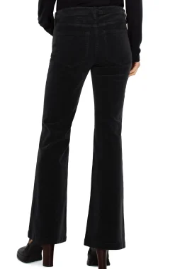 Liverpool Los Angeles Jeans|Bootcut & Flares-HANNAH FLARE CORDUROY Onyx