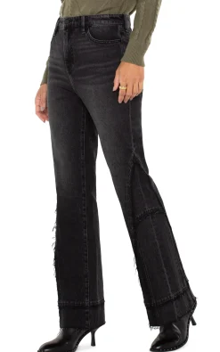 Liverpool Los Angeles Jeans|Bootcut & Flares-HANNAH FLARE WITH CRAFTY SEAMING Mooreland