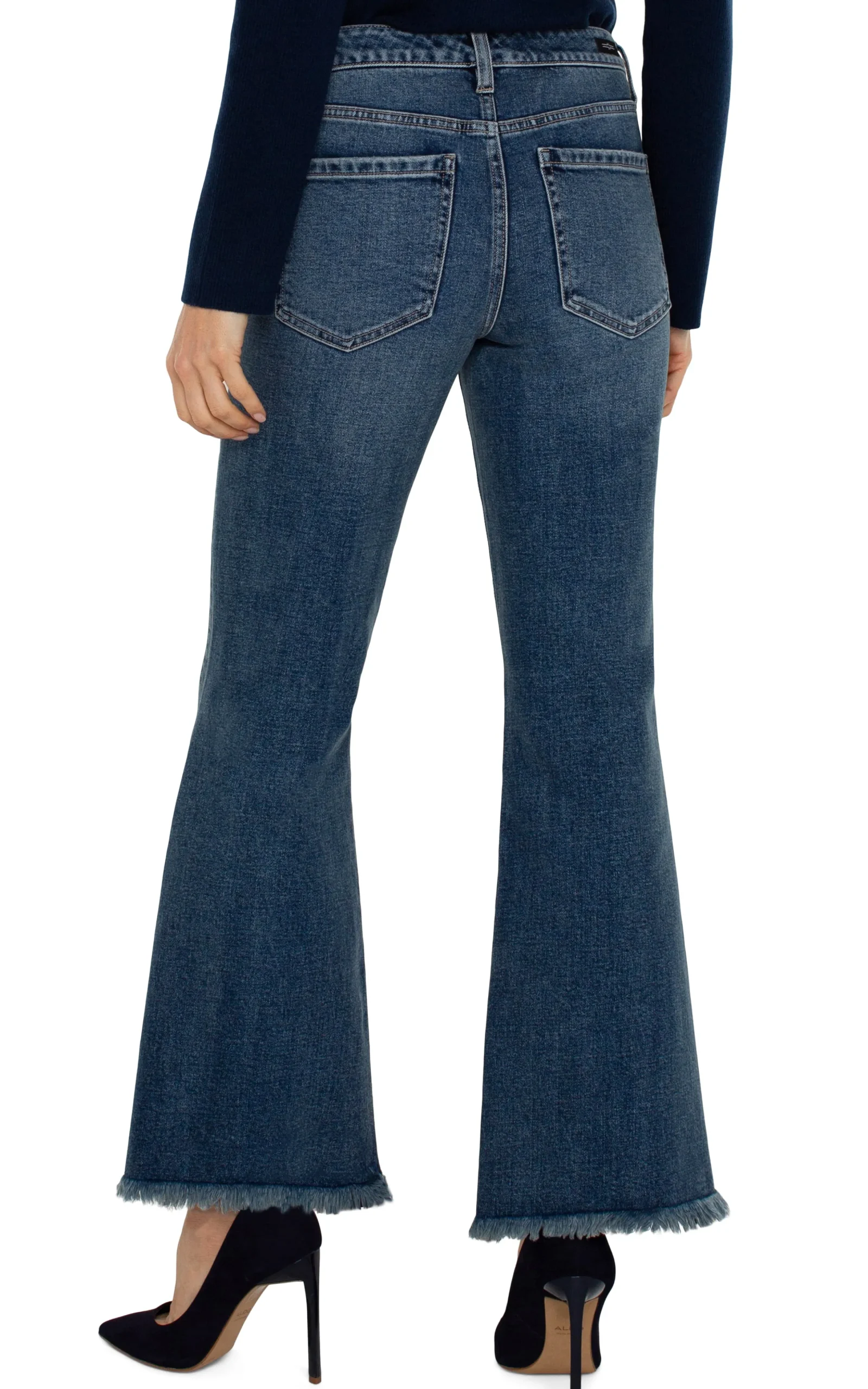 Liverpool Los Angeles Jeans|Bootcut & Flares-HANNAH FLARE WITH FRONT SEAMING Goodwell