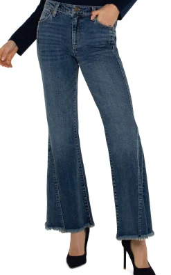 Liverpool Los Angeles Jeans|Bootcut & Flares-HANNAH FLARE WITH FRONT SEAMING Goodwell