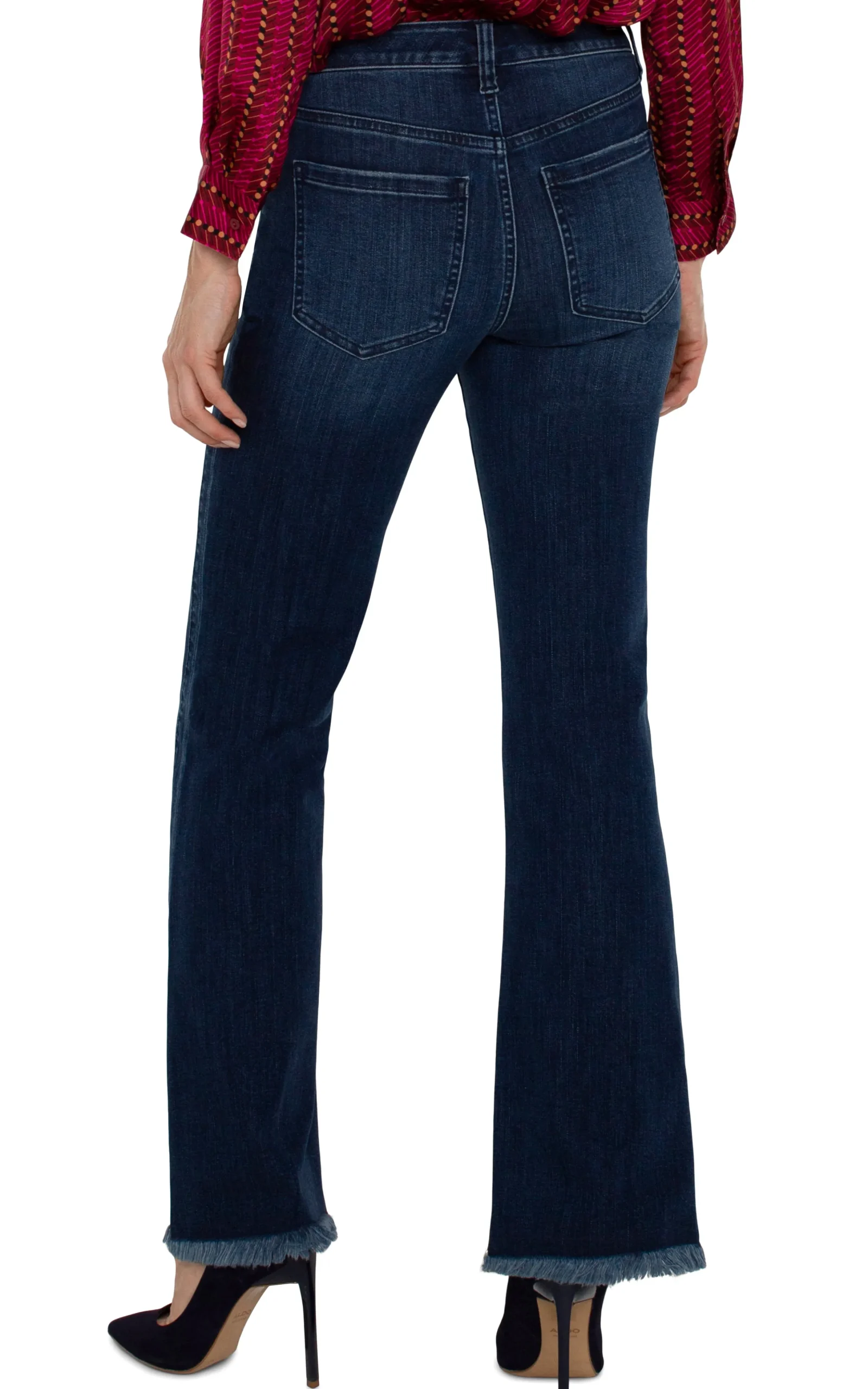 Liverpool Los Angeles Jeans|Jeans-HANNAH FLARE WITH WELT POCKETS Mountdora