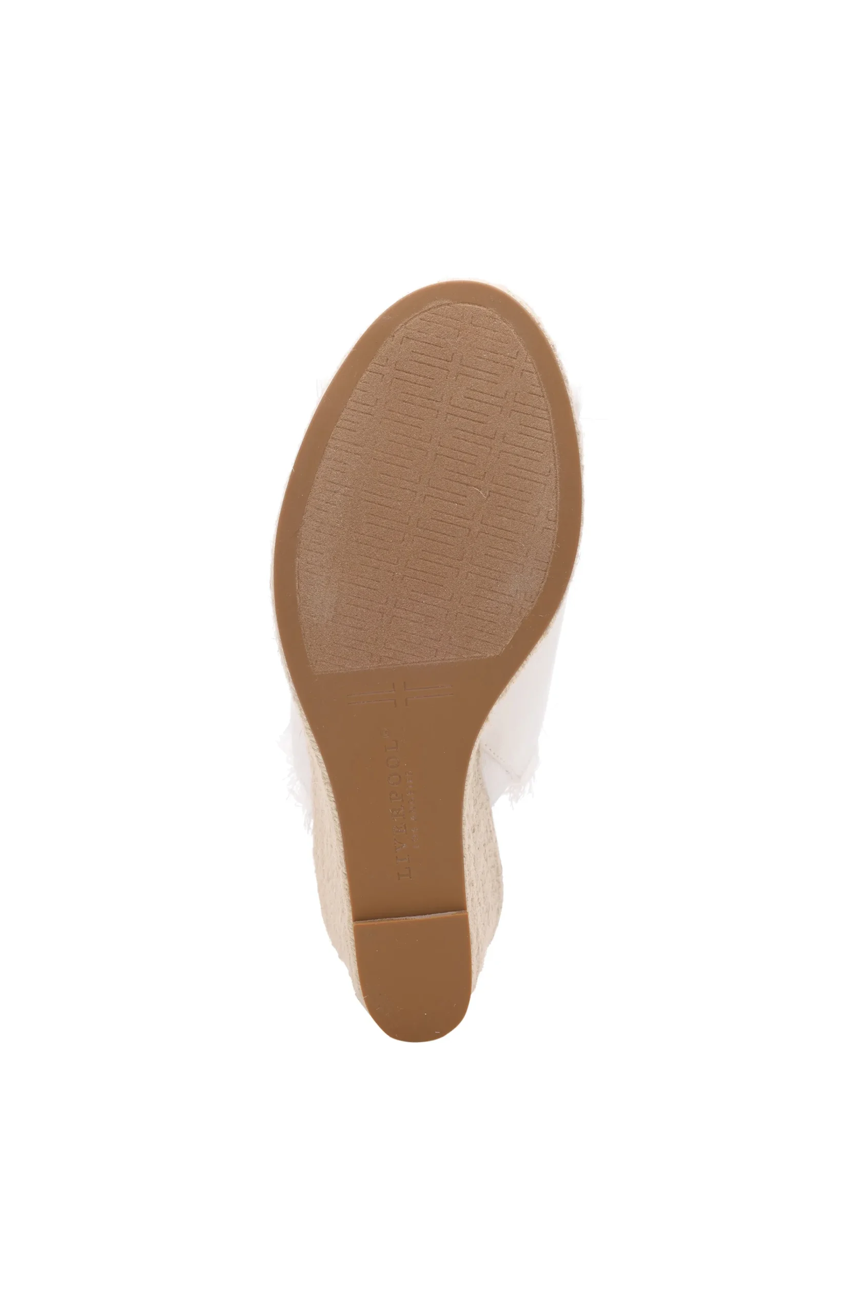 Liverpool Los Angeles Wedges & Espadrilles-HOLLYWOOD FRAY EDGE ESPADRILLE Ecru