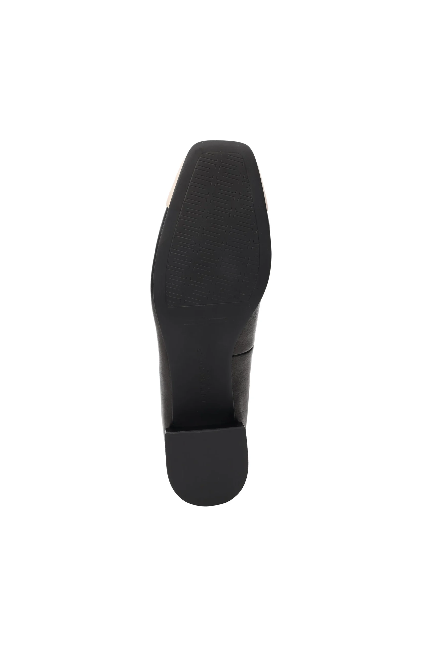 Liverpool Los Angeles Flats-IRVINE ROUNDED TOE SLIP ON WITH BLOCK HEEL Blackecru