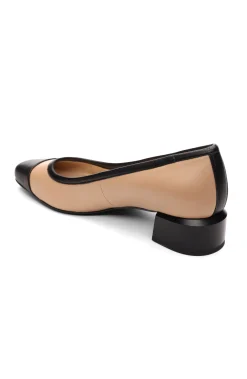 Liverpool Los Angeles Flats-IRVINE ROUNDED TOE SLIP ON WITH BLOCK HEEL Nudeblack