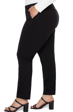 Liverpool Los Angeles Pants-KAYLA PULL-ON TROUSER Black