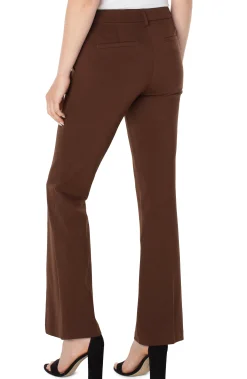 Liverpool Los Angeles Trousers|Pants-KELSEY FLARE TROUSER Brownstone