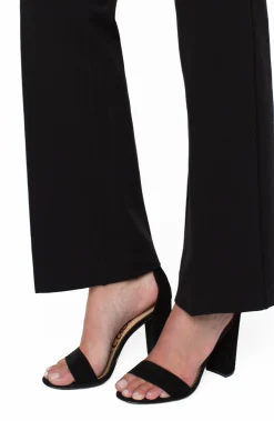Liverpool Los Angeles Trousers|Pants-KELSEY FLARE TROUSER SUPER STRETCH Black