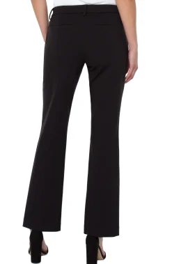 Liverpool Los Angeles Trousers|Pants-KELSEY FLARE TROUSER SUPER STRETCH Black