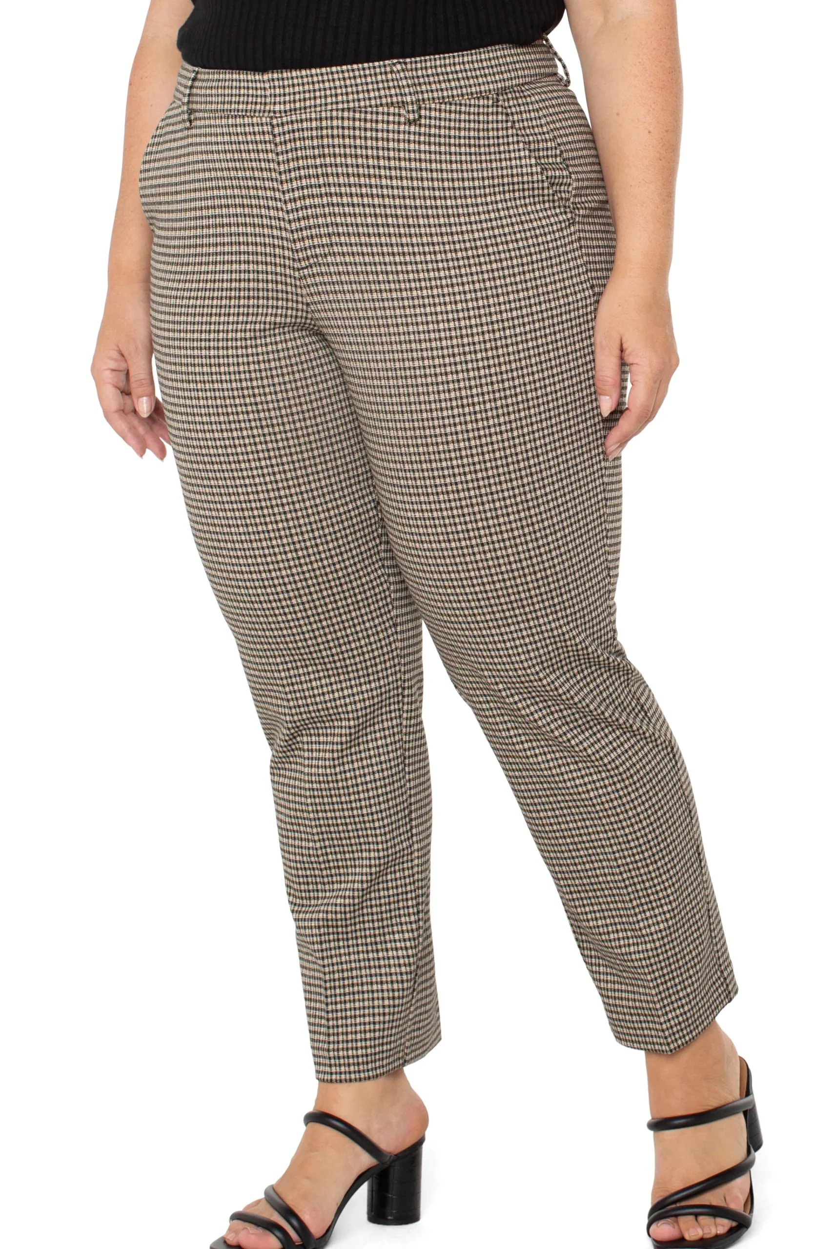 Liverpool Los Angeles Pants-KELSEY KNIT TROUSER Blacktancheck