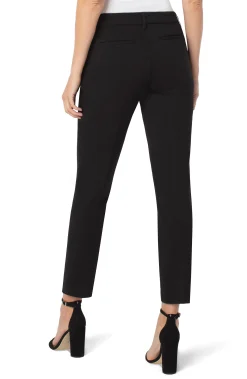 Liverpool Los Angeles Trousers|Pants-KELSEY KNIT TROUSER SUPER STRETCH Black