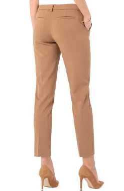 Liverpool Los Angeles Trousers|Pants-KELSEY KNIT TROUSER SUPER STRETCH Maple