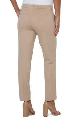 Liverpool Los Angeles Trousers|Pants-KELSEY KNIT TROUSER SUPER STRETCH Biscuittan