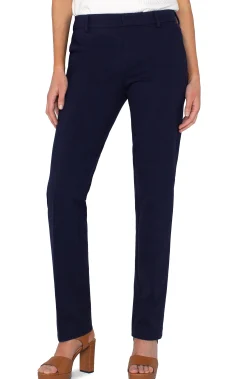 Liverpool Los Angeles Tall-KELSEY KNIT TROUSER SUPER STRETCH - TALL Cadetblue
