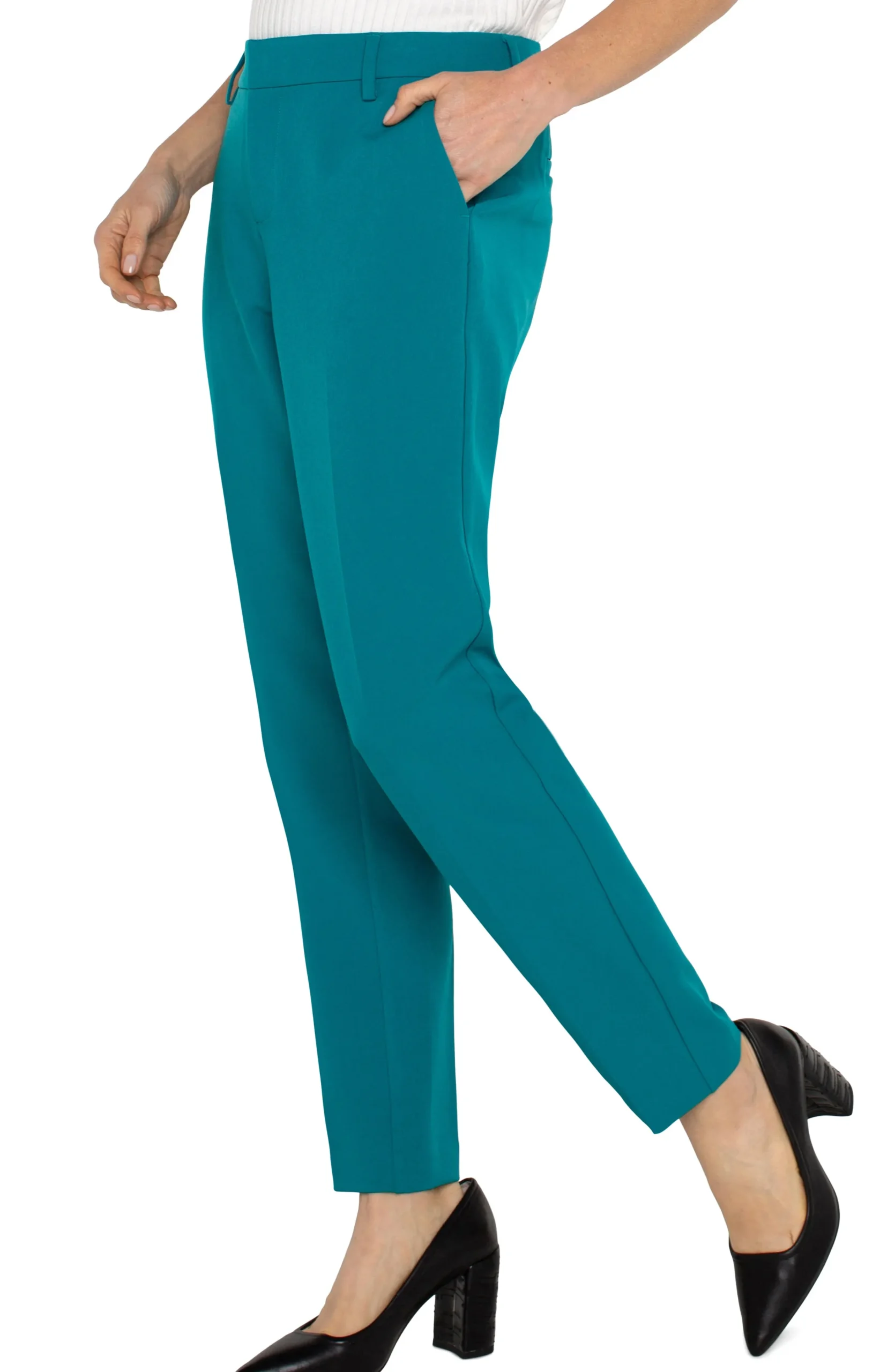 Liverpool Los Angeles Pants|Trousers-KELSEY TROUSER Brightemerald