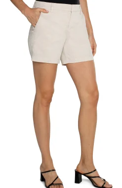 Liverpool Los Angeles Shorts|Shorts-KELSEY TROUSER SHORT Romanstone