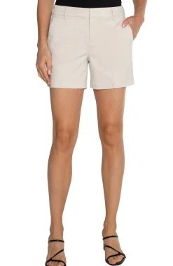 Liverpool Los Angeles Shorts|Shorts-KELSEY TROUSER SHORT Romanstone
