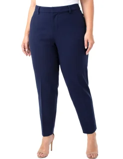Liverpool Los Angeles Pants-KELSEY TROUSER SUPER STRETCH Cadetblue