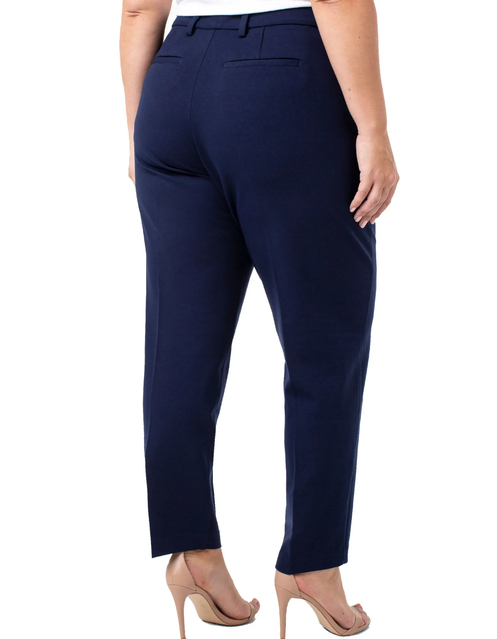 Liverpool Los Angeles Pants-KELSEY TROUSER SUPER STRETCH Cadetblue
