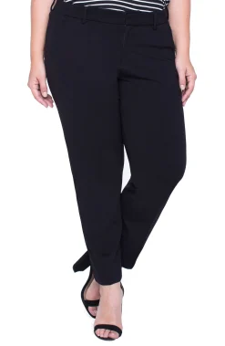 Liverpool Los Angeles Pants-KELSEY TROUSER SUPER STRETCH Black