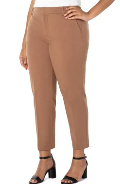 Liverpool Los Angeles Pants-KELSEY TROUSER SUPER STRETCH Maple