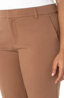 Liverpool Los Angeles Pants-KELSEY TROUSER SUPER STRETCH Maple