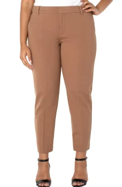Liverpool Los Angeles Pants-KELSEY TROUSER SUPER STRETCH Maple