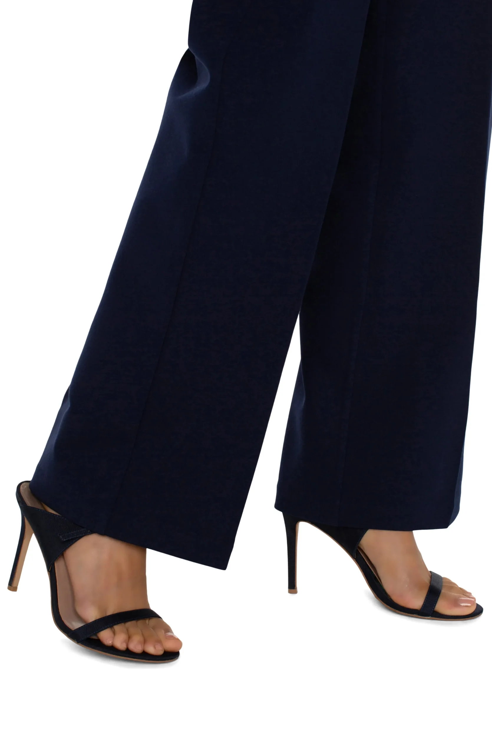Liverpool Los Angeles Trousers|Wide-Leg-KELSEY WIDE LEG TROUSER Cadetblue