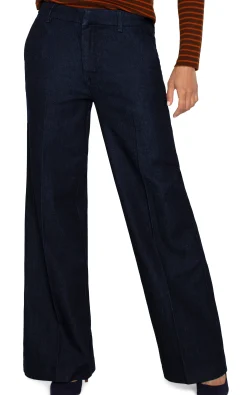 Liverpool Los Angeles Pants|Wide-Leg-KELSEY WIDE LEG TROUSER Indigorinse