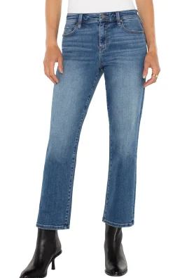 Liverpool Los Angeles Jeans|Straight-KENNEDY CROP STRAIGHT - ECO Mcallaster